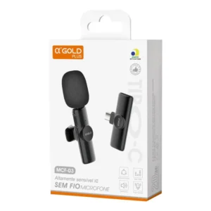 Microfone de Lapela A'Gold Lightning